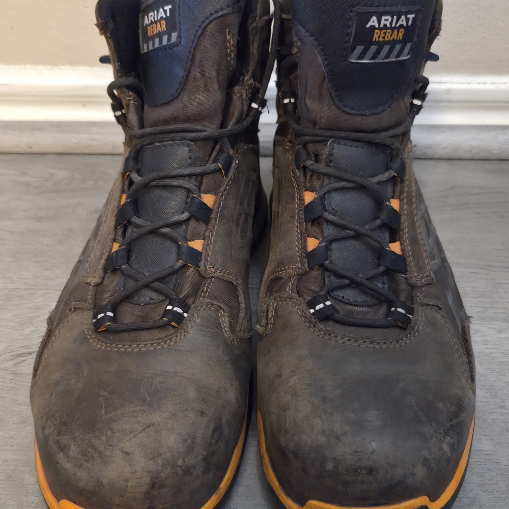 Men's Ariat Rebar Flex 6" Composite Toe Work Boots - Picture 3 of 11